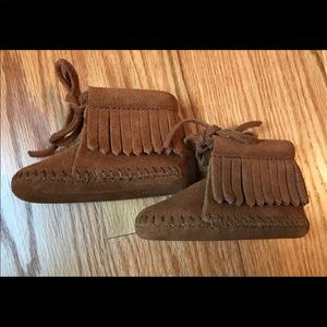 Minnetonka infant booties